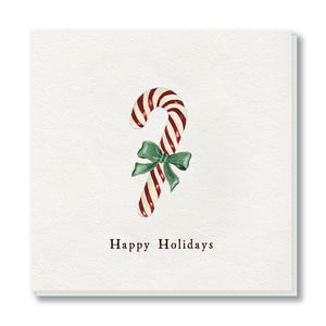 Candy Cane Christmas Card