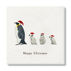 Festive Penguins Christmas Card