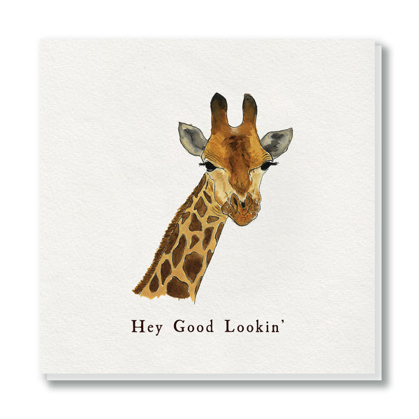 Hey Good Lookin' Giraffe Card