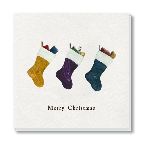 Stockings Christmas Card