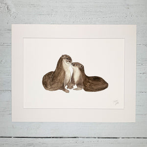 River Otters - Fine Art Print