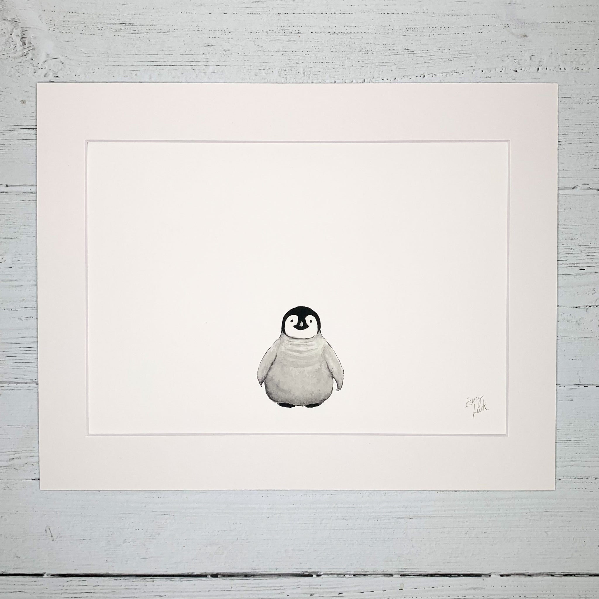 Penguin Chick - Fine Art Print