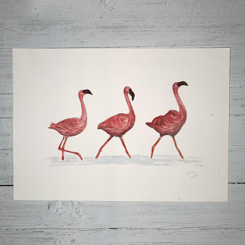 Flamingos - Original (1 of 1)