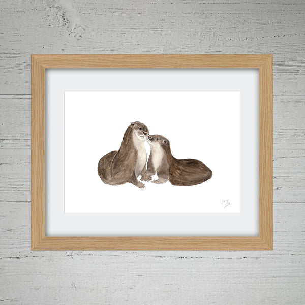 River Otters - Fine Art Print