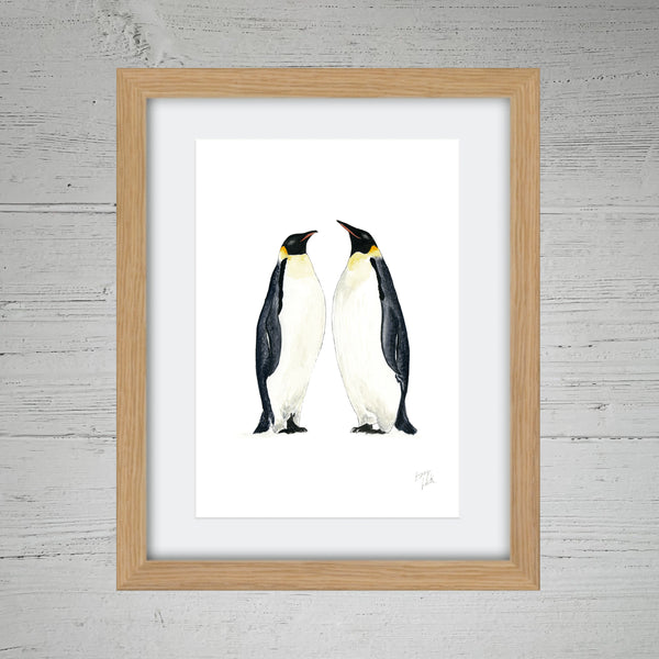 Penguins In Love - Fine Art Print